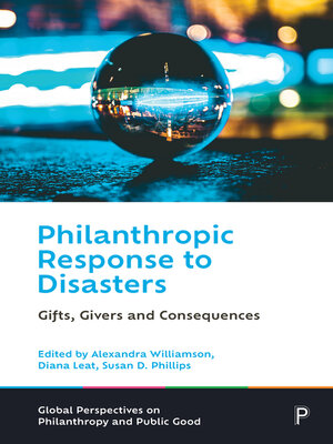 cover image of Philanthropic Response to Disasters